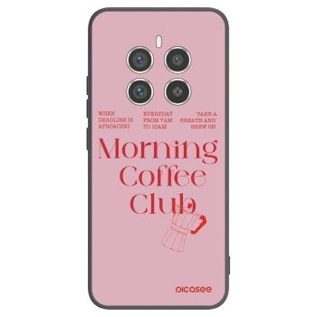 Picasee crna silikonska maskica za Realme 12 Pro 5G - Morning