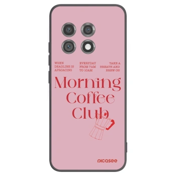 Picasee crna silikonska maskica za OnePlus 11 5G - Morning