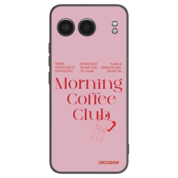 Picasee crna silikonska maskica za OnePlus Nord 4 - Morning