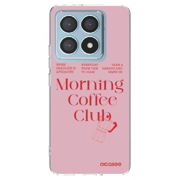 Picasee silikonska prozirna maskica za Xiaomi 14T Pro - Morning