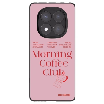 Picasee crna silikonska maskica za Xiaomi Redmi Note 14 Pro 5G - Morning