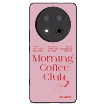 Picasee crna silikonska maskica za Honor Magic7 Lite 5G - Morning