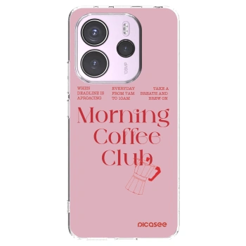 Picasee silikonska prozirna maskica za Xiaomi Redmi Note 14 4G - Morning
