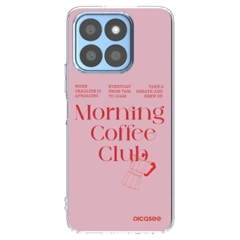 Picasee silikonska prozirna maskica za Honor X8c - Morning