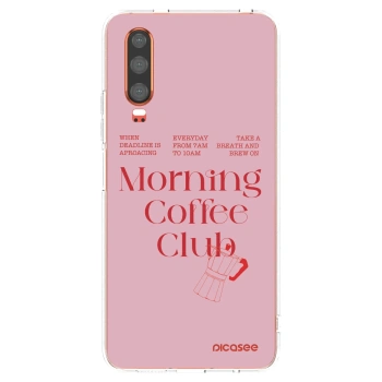 Picasee silikonska prozirna maskica za Huawei P30 - Morning