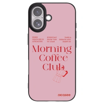 Picasee crna silikonska maskica za Apple iPhone 17 - Morning