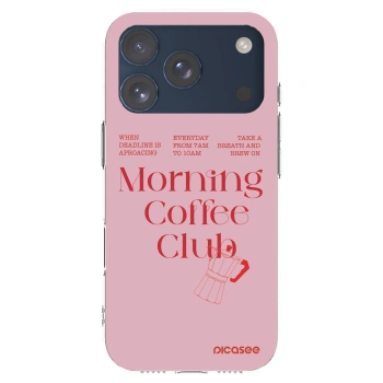 Picasee silikonska prozirna maskica za Apple iPhone 17 Pro - Morning