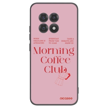 Picasee crna silikonska maskica za OnePlus 13R 5G - Morning