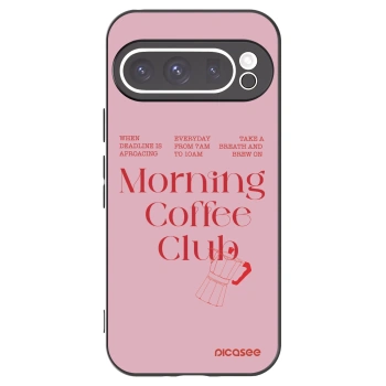 Picasee crna silikonska maskica za Google Pixel 9 Pro XL - Morning