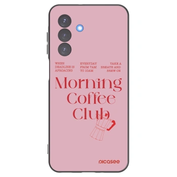 Picasee crna silikonska maskica za Samsung Galaxy A17 5G - Morning