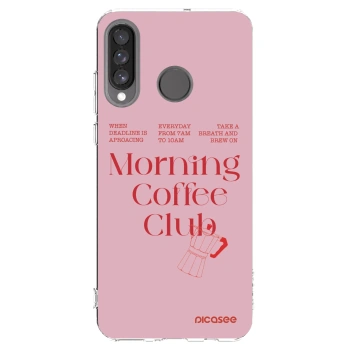 Picasee silikonska prozirna maskica za Huawei P30 Lite - Morning