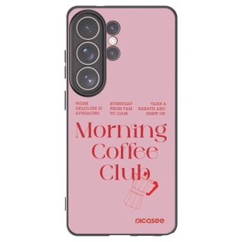 Picasee crna silikonska maskica za Samsung Galaxy S26 Ultra - Morning