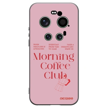 Picasee crna silikonska maskica za Xiaomi 17 Ultra - Morning
