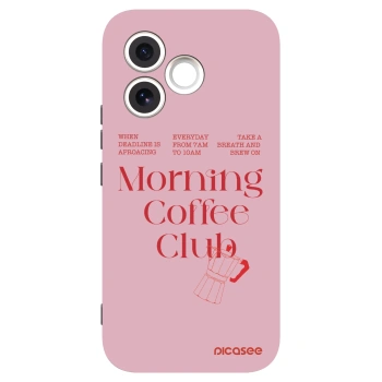 Picasee crna silikonska maskica za Honor 600 Lite - Morning