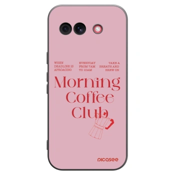 Picasee crna silikonska maskica za Google Pixel 10a - Morning