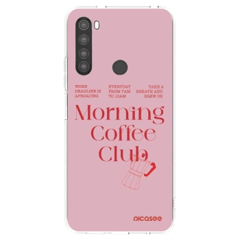 Picasee silikonska prozirna maskica za Xiaomi Redmi Note 8 - Morning