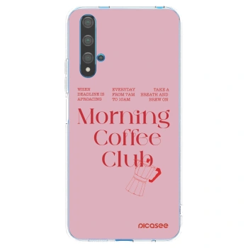 Picasee silikonska prozirna maskica za Huawei Nova 5T - Morning