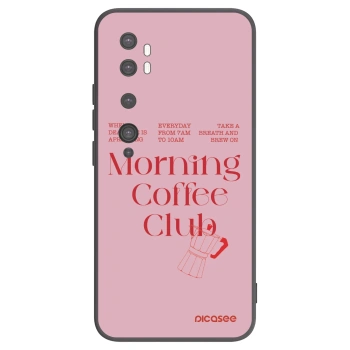 Picasee crna silikonska maskica za Xiaomi Mi Note 10 (Pro) - Morning