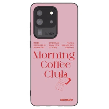 Picasee crna silikonska maskica za Samsung Galaxy S20 Ultra 5G G988F - Morning