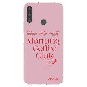 Picasee silikonska prozirna maskica za Huawei P40 Lite E - Morning