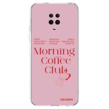 Picasee silikonska prozirna maskica za Xiaomi Redmi Note 9 Pro - Morning
