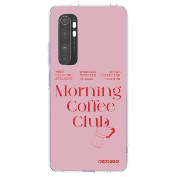 Picasee silikonska prozirna maskica za Xiaomi Mi Note 10 Lite - Morning