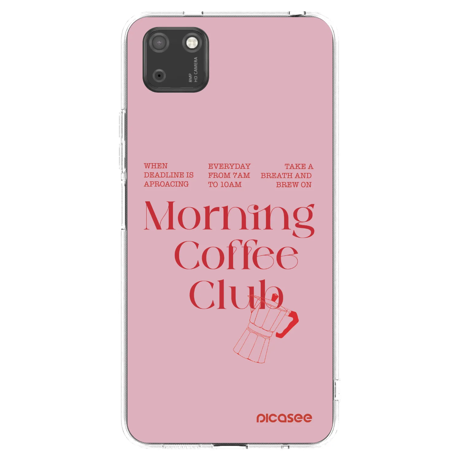Picasee silikonska prozirna maskica za Huawei Y5P - Morning
