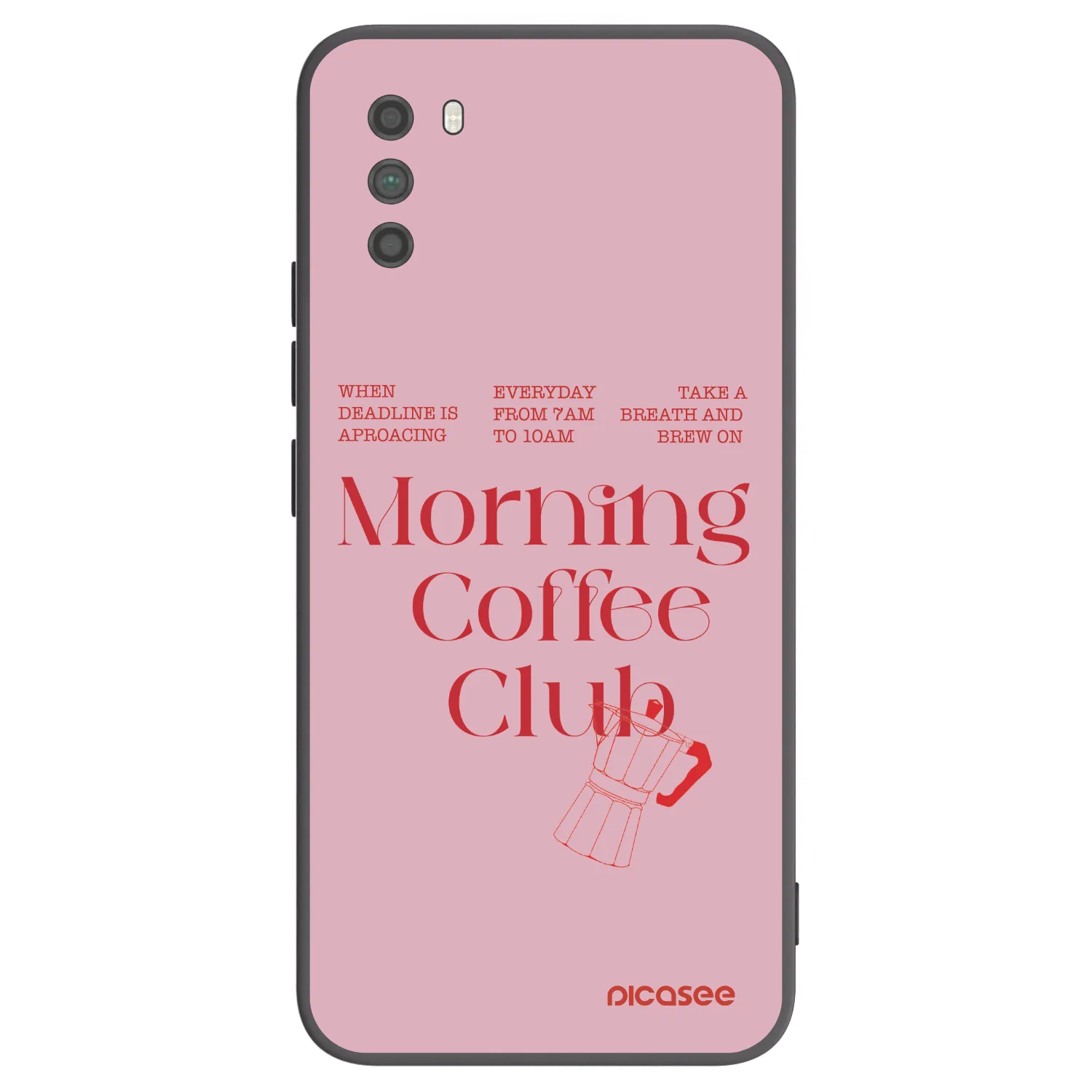 Picasee crna silikonska maskica za Xiaomi Poco M3 - Morning