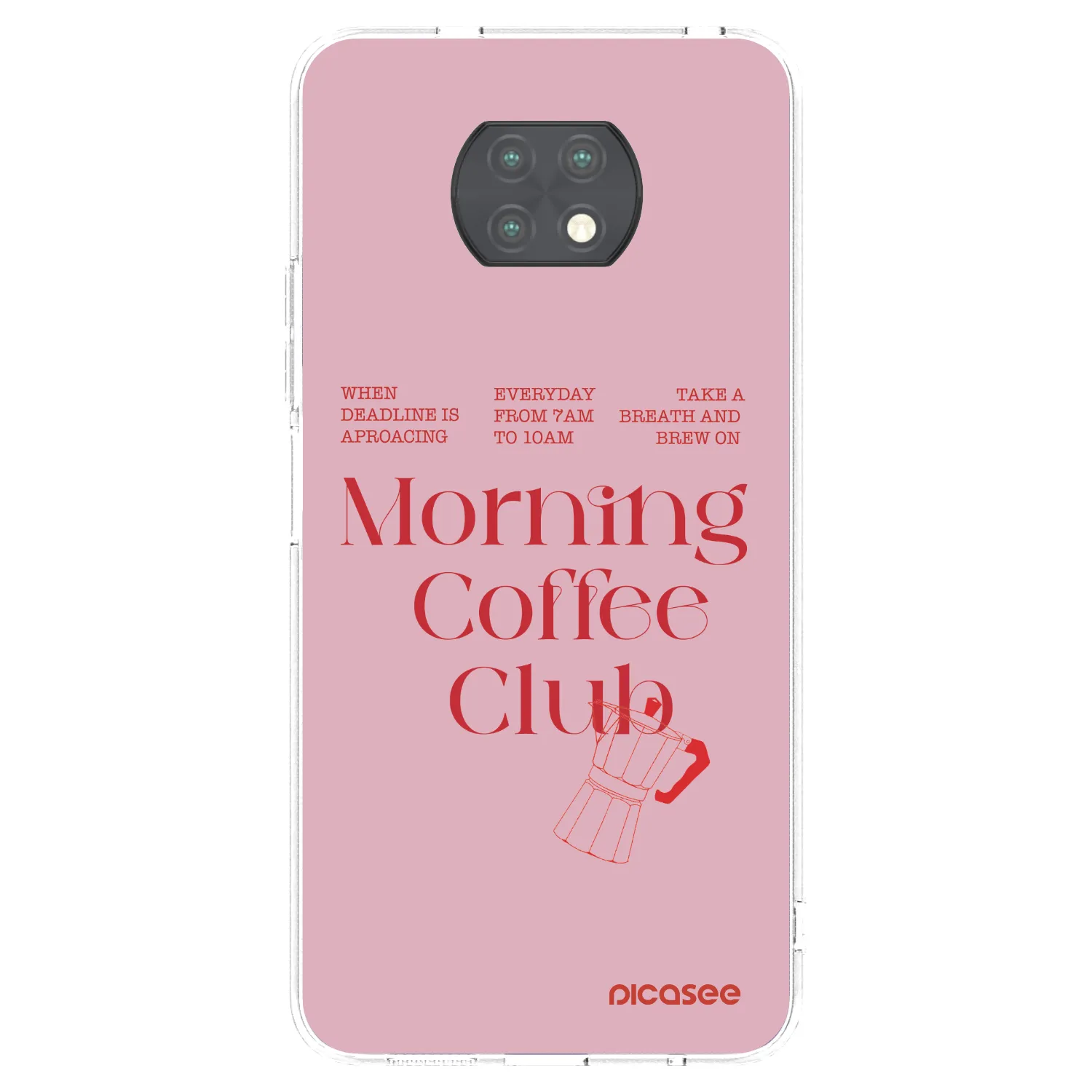 Picasee silikonska prozirna maskica za Xiaomi Redmi Note 9T - Morning