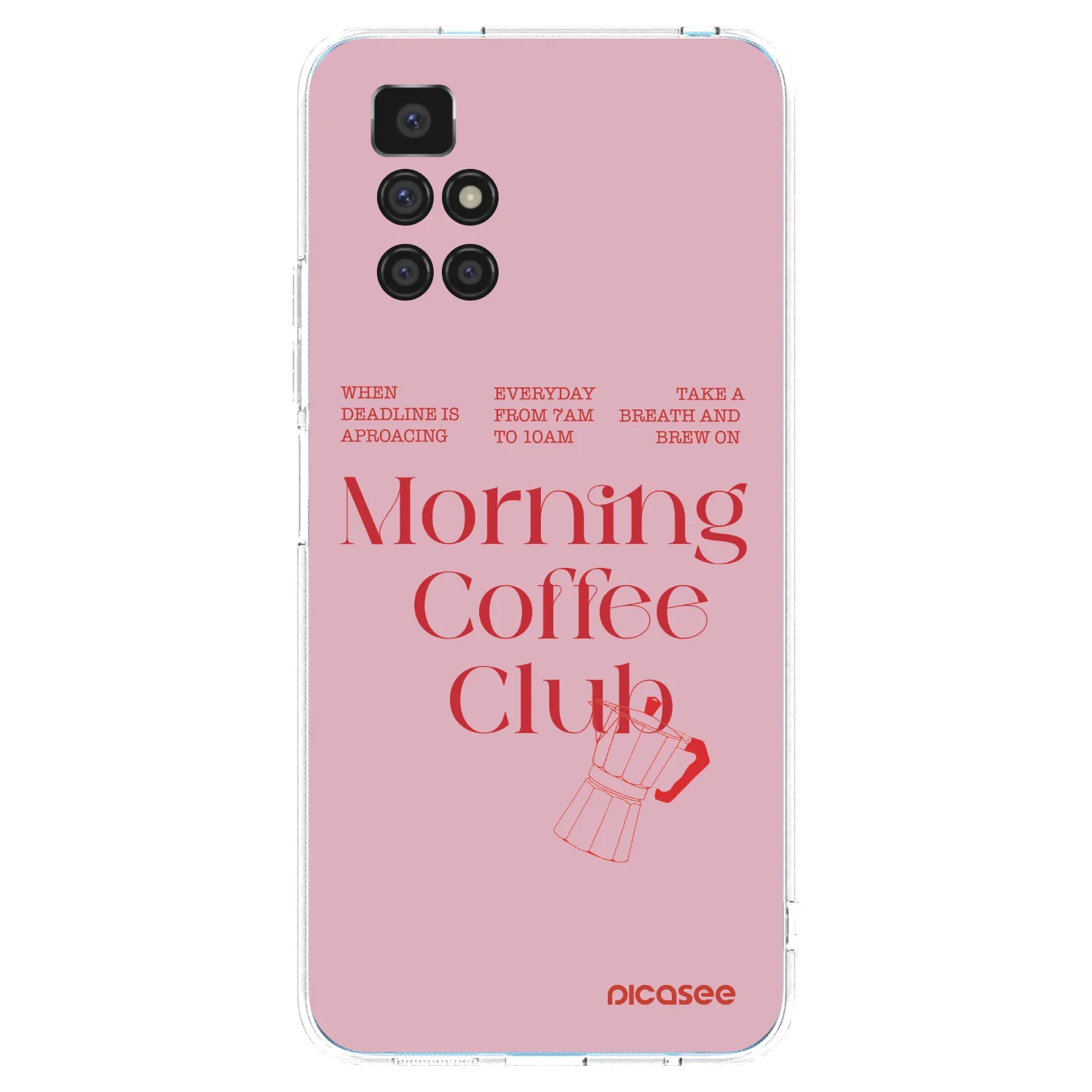 Picasee silikonska prozirna maskica za Xiaomi Redmi 10 - Morning