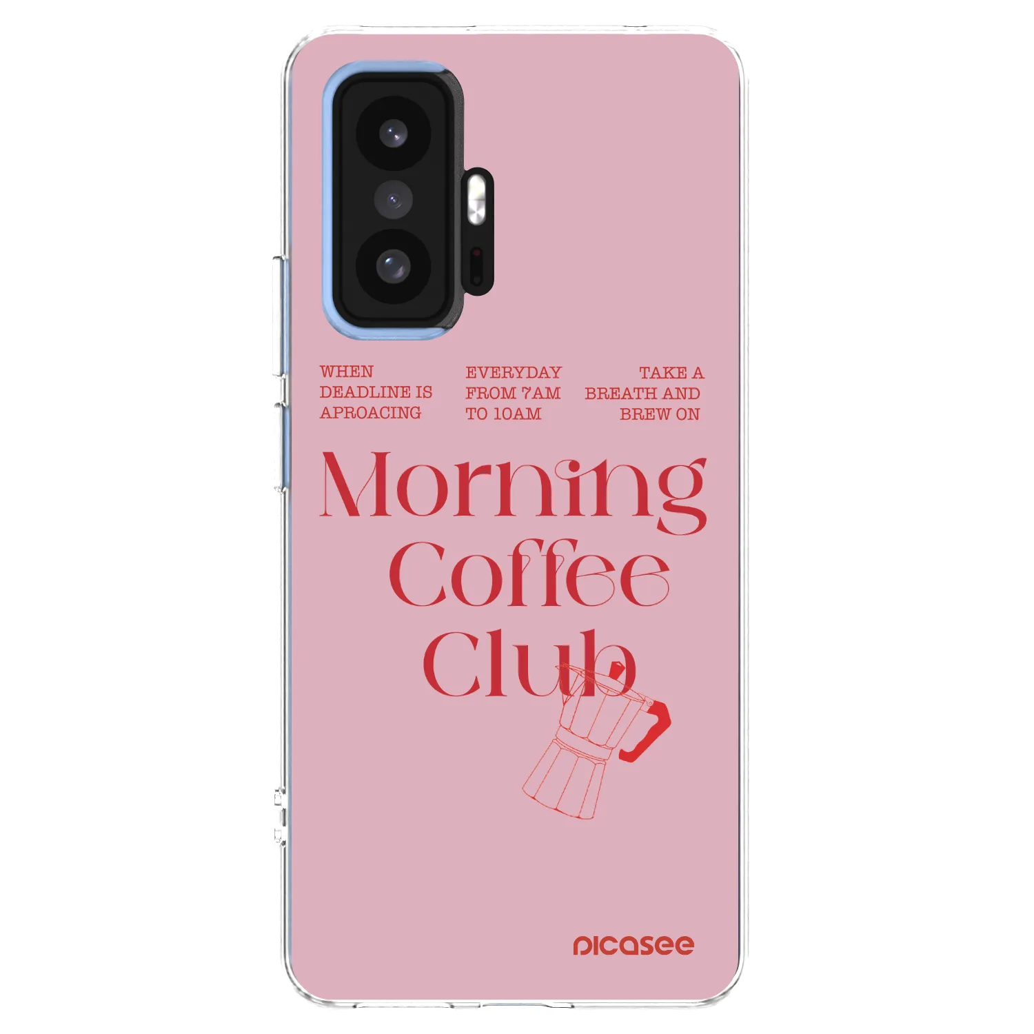 Picasee silikonska prozirna maskica za Xiaomi 11T - Morning