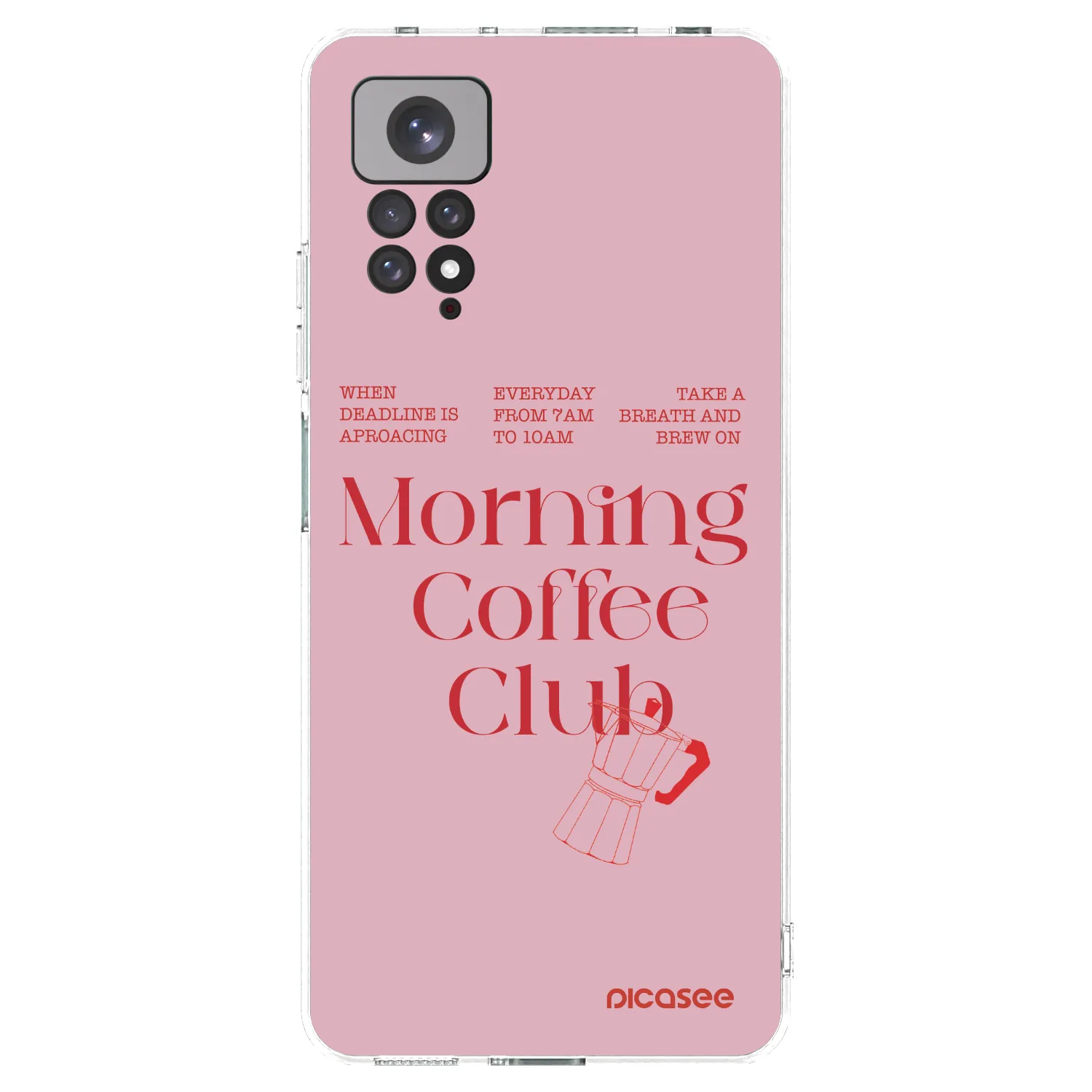 Picasee silikonska prozirna maskica za Xiaomi Redmi Note 11S 4G - Morning