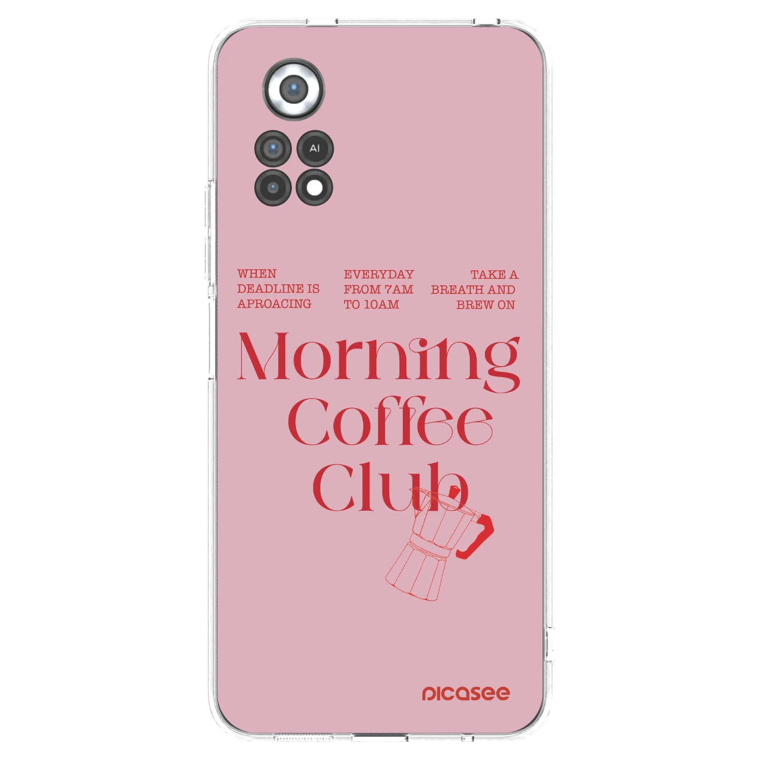Picasee silikonska prozirna maskica za Xiaomi Poco X4 Pro 5G - Morning
