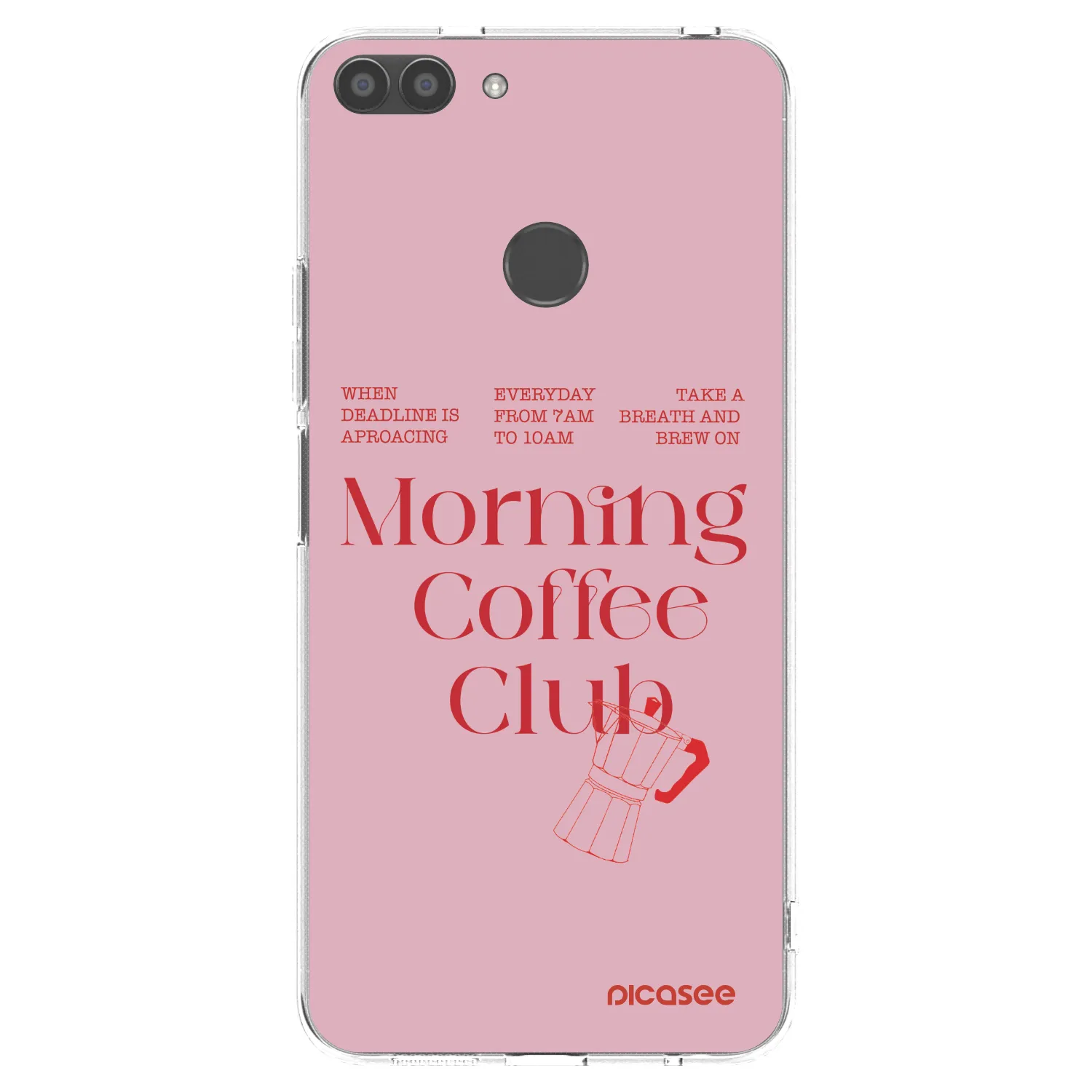 Picasee silikonska prozirna maskica za Huawei P Smart - Morning