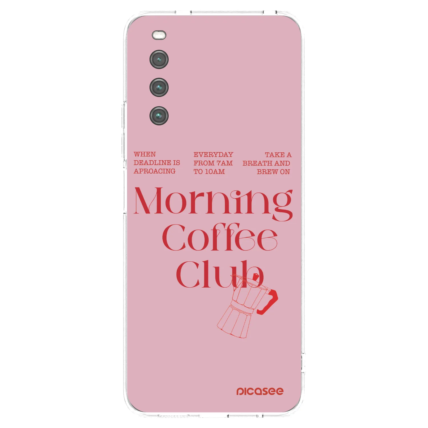 Picasee silikonska prozirna maskica za Sony Xperia 10 IV 5G - Morning