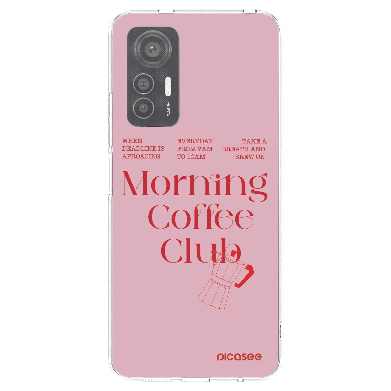 Picasee silikonska prozirna maskica za Xiaomi 12 Lite - Morning