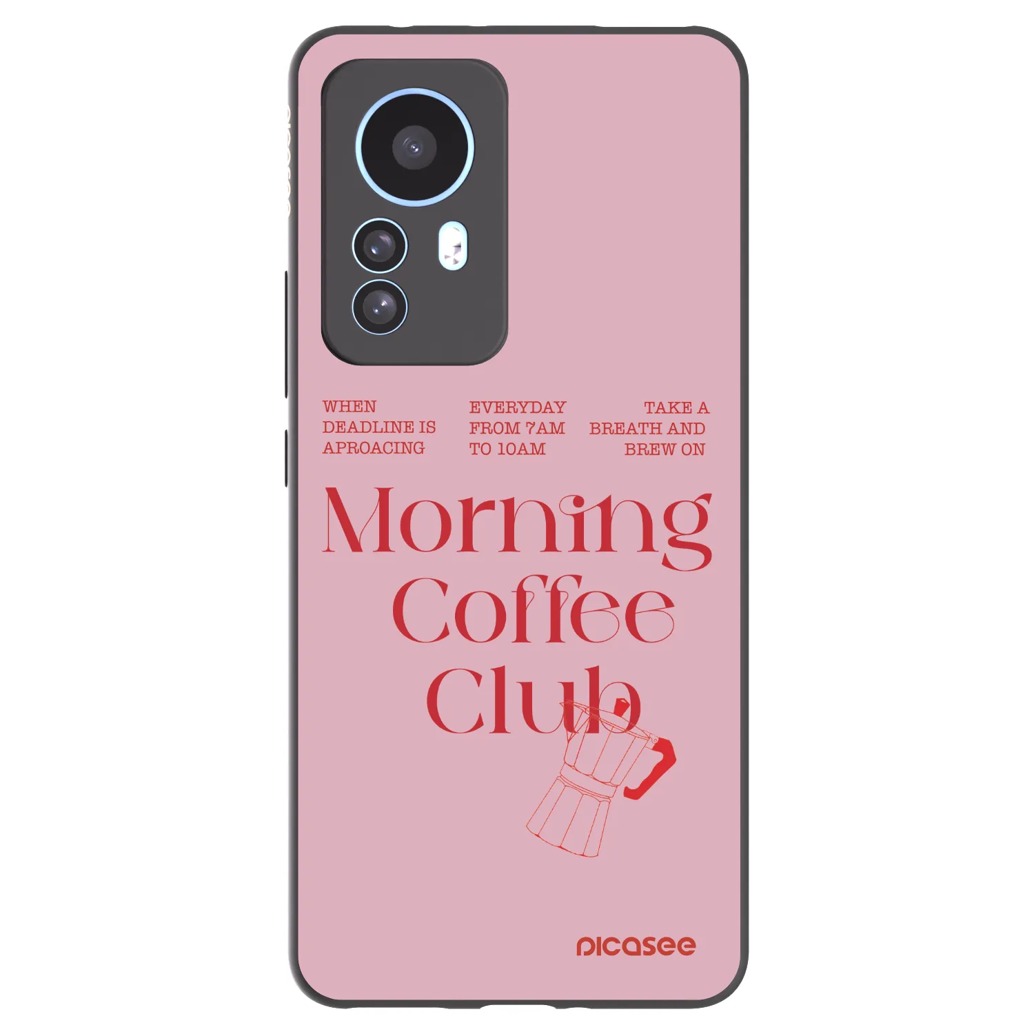 Picasee crna silikonska maskica za Xiaomi 12T Pro - Morning