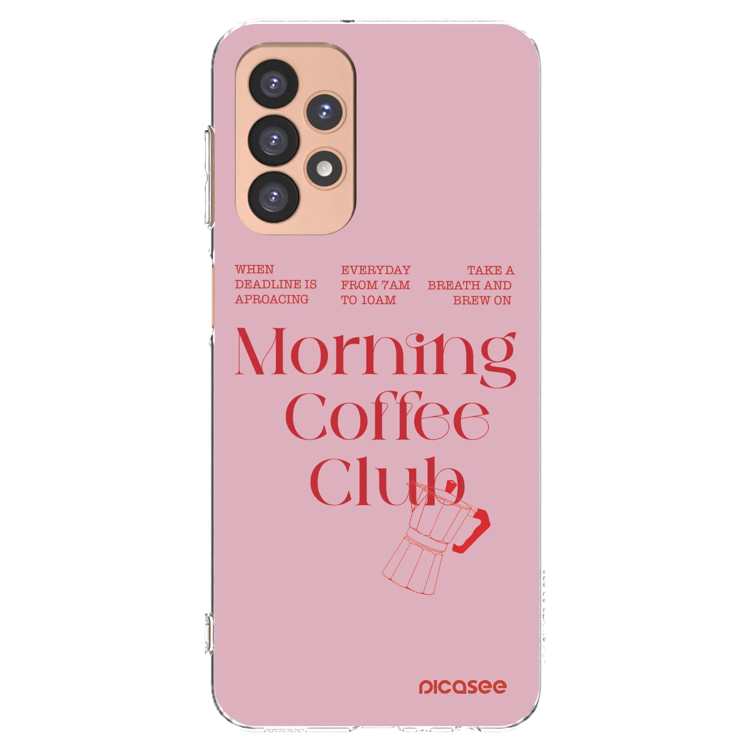Picasee silikonska prozirna maskica za Samsung Galaxy A23 A236B 5G - Morning