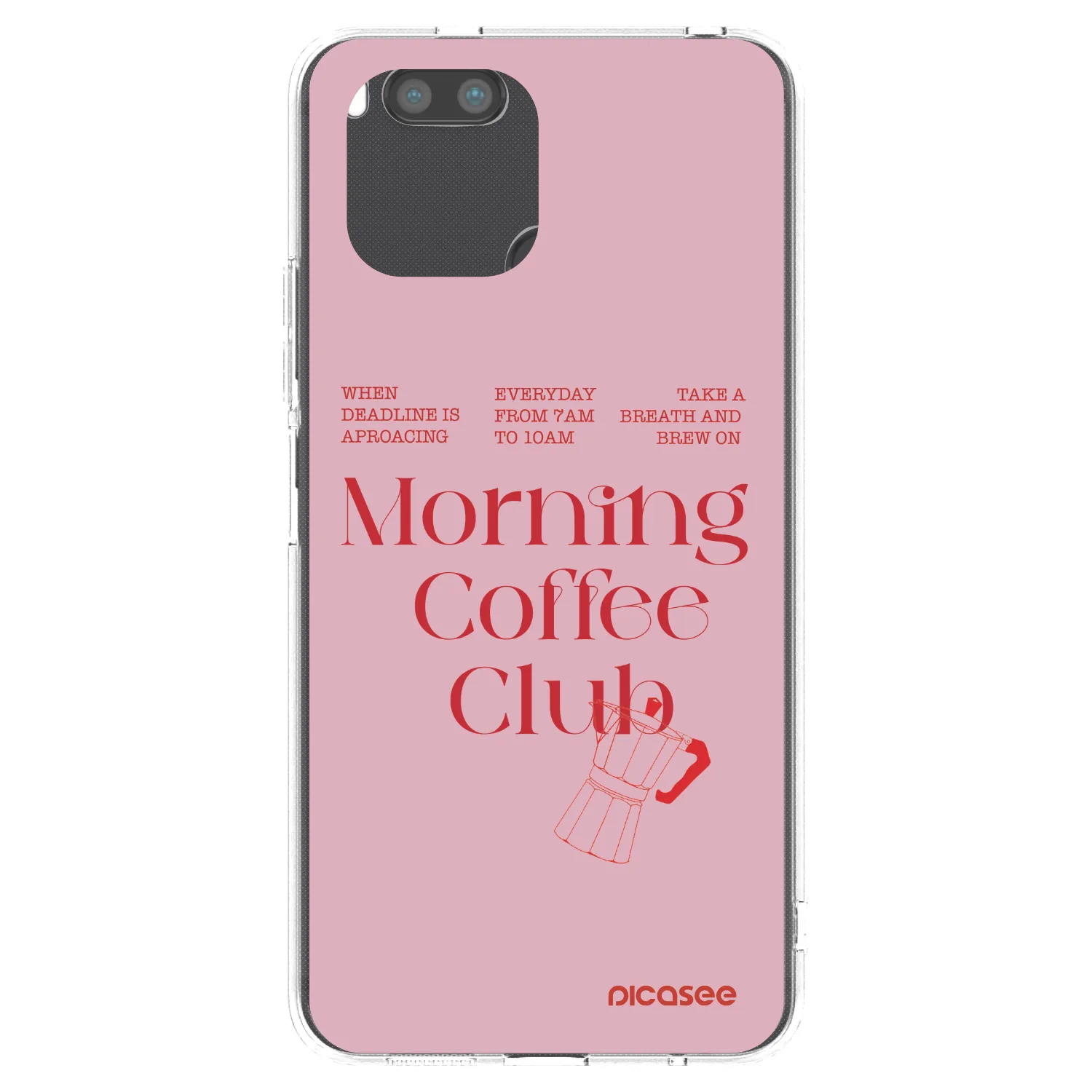 Picasee silikonska prozirna maskica za Xiaomi Redmi A1 - Morning
