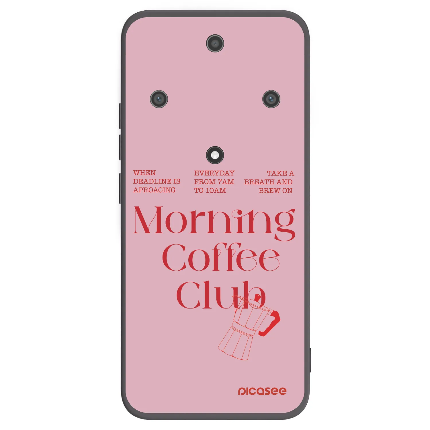 Picasee crna silikonska maskica za Honor Magic5 Lite 5G - Morning