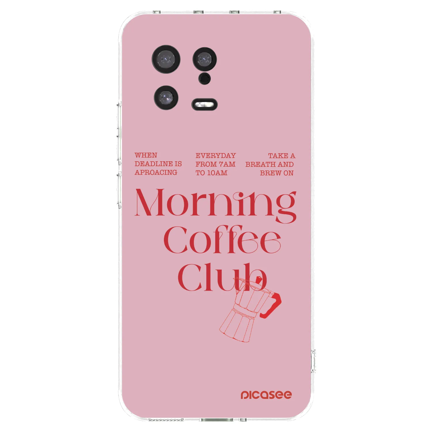 Picasee silikonska prozirna maskica za Xiaomi 13 - Morning