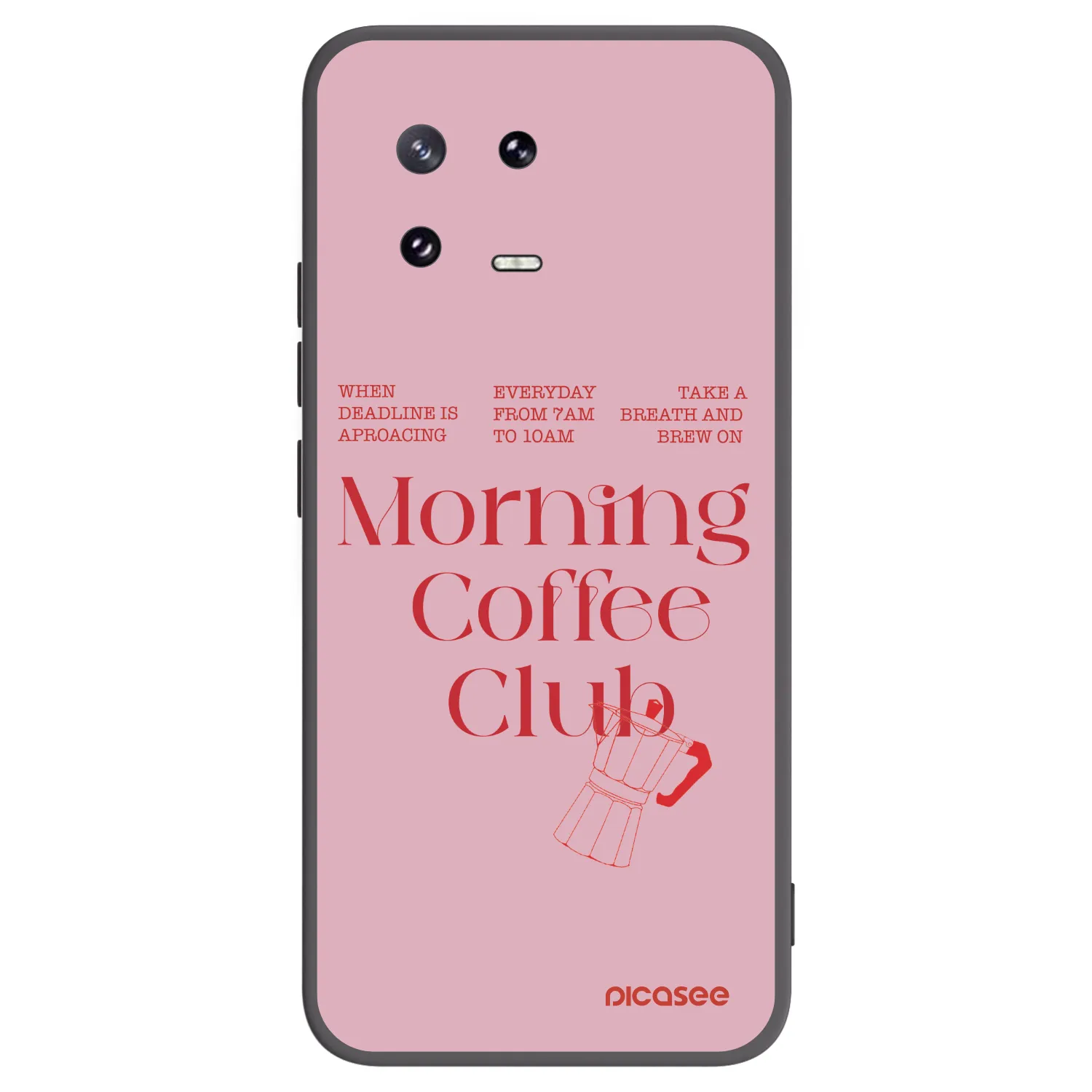 Picasee crna silikonska maskica za Xiaomi 13 Pro - Morning