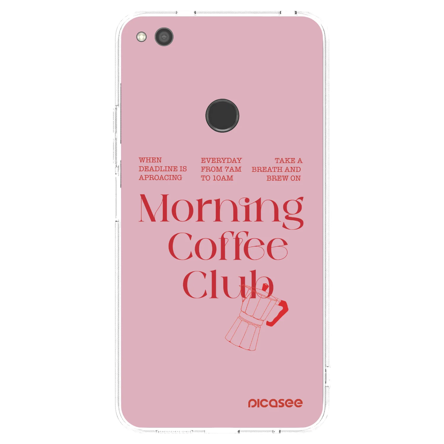 Picasee silikonska prozirna maskica za Huawei P9 Lite 2017 - Morning