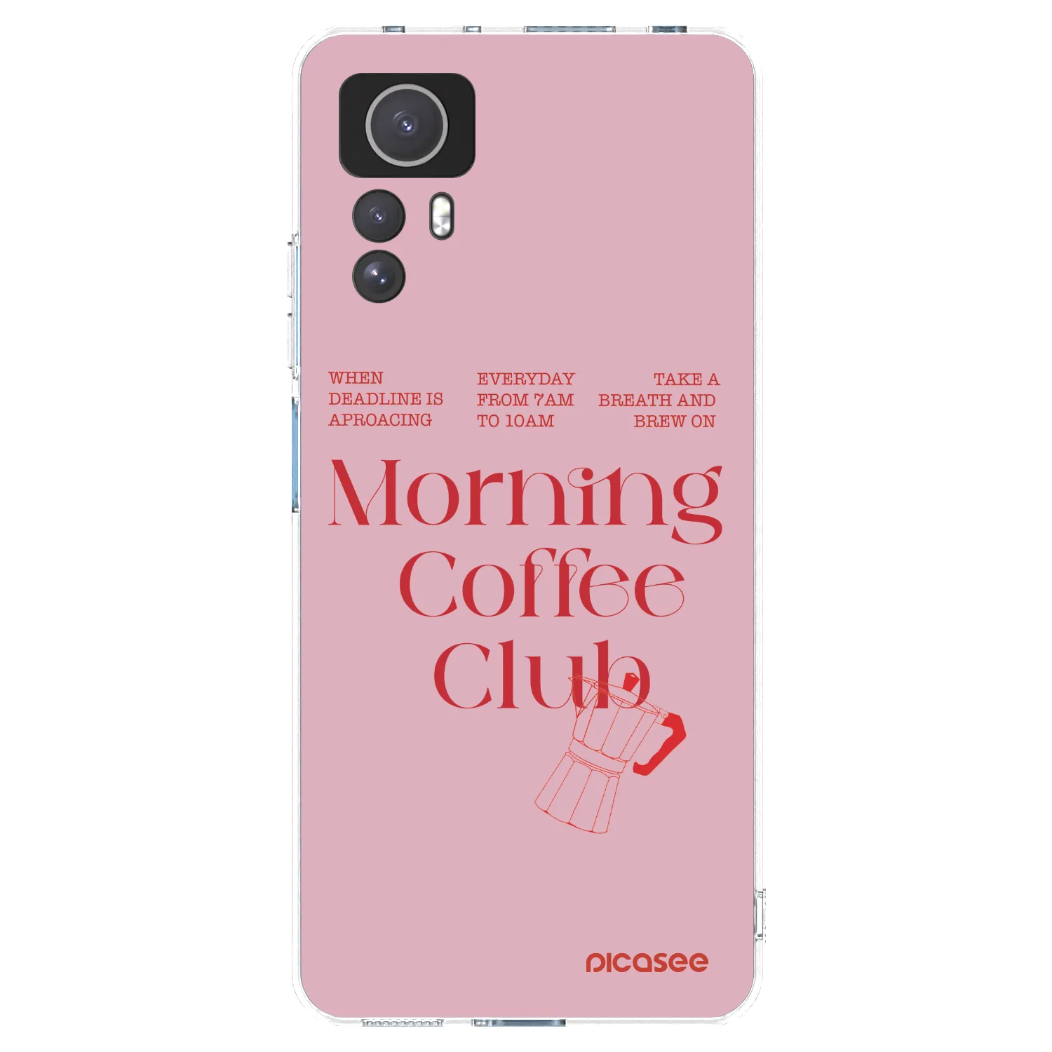 Picasee silikonska prozirna maskica za Xiaomi Redmi Note 12S - Morning