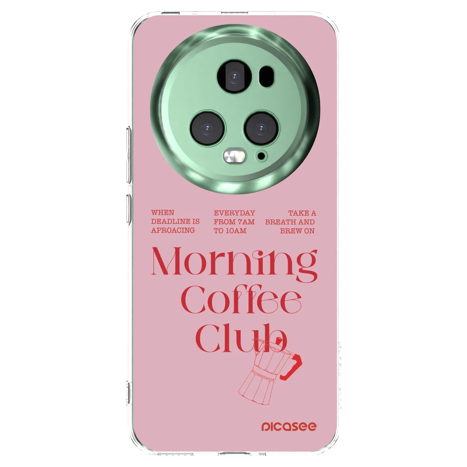 Picasee silikonska prozirna maskica za Honor Magic5 Pro - Morning