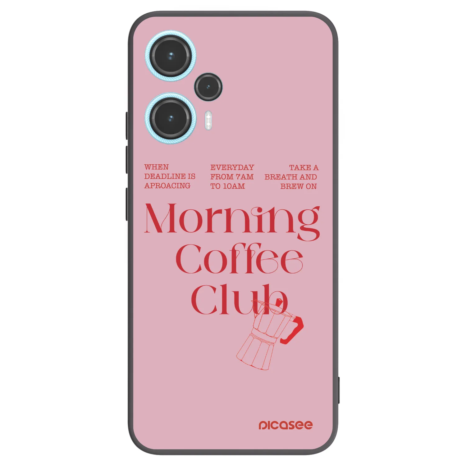 Picasee crna silikonska maskica za Xiaomi Poco F5 - Morning