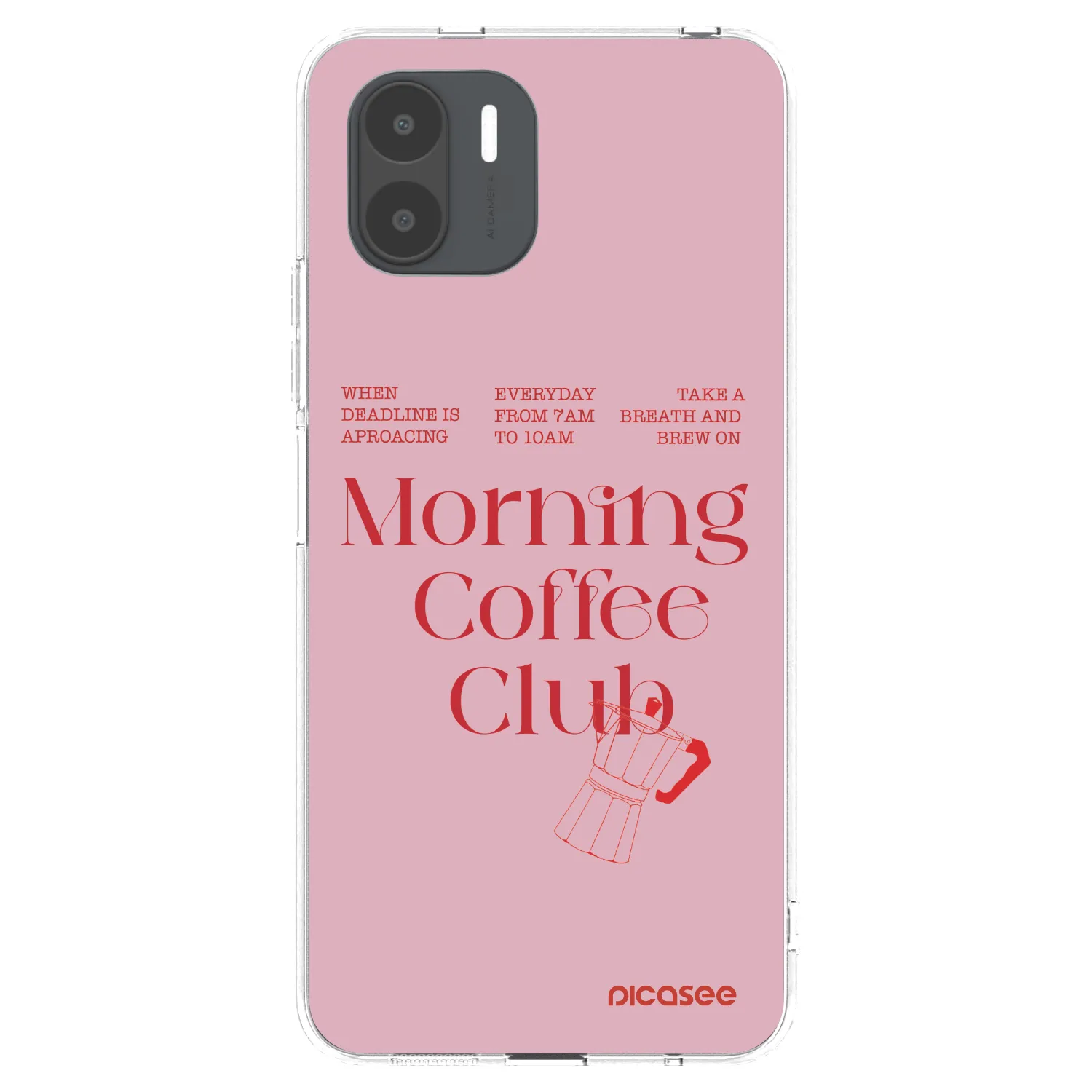 Picasee silikonska prozirna maskica za Xiaomi Redmi A2 - Morning