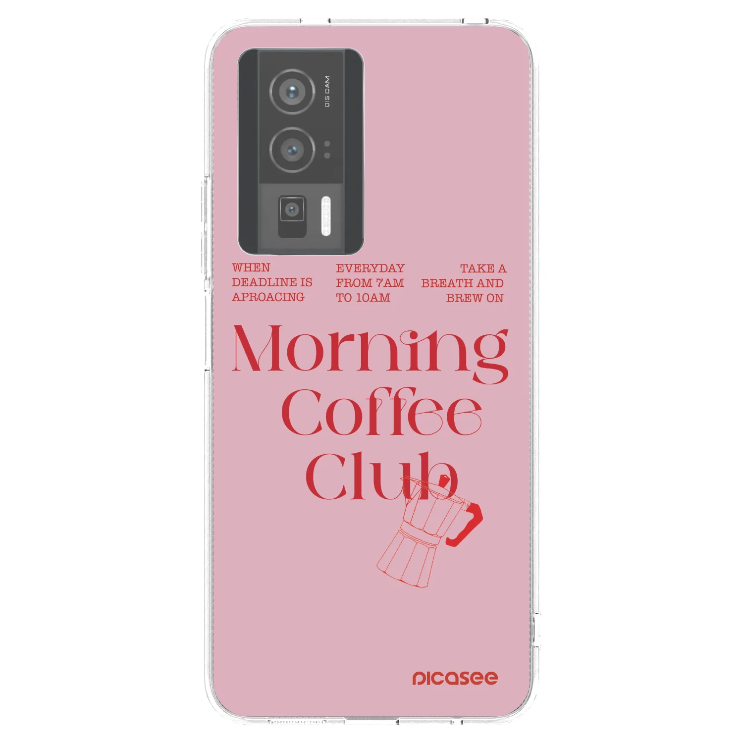 Picasee silikonska prozirna maskica za Xiaomi Poco F5 Pro 5G - Morning