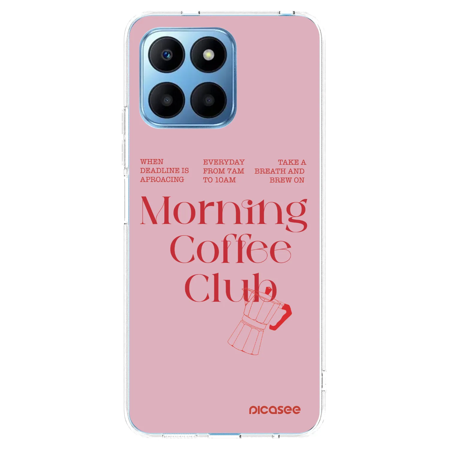 Picasee silikonska prozirna maskica za Honor 70 Lite - Morning