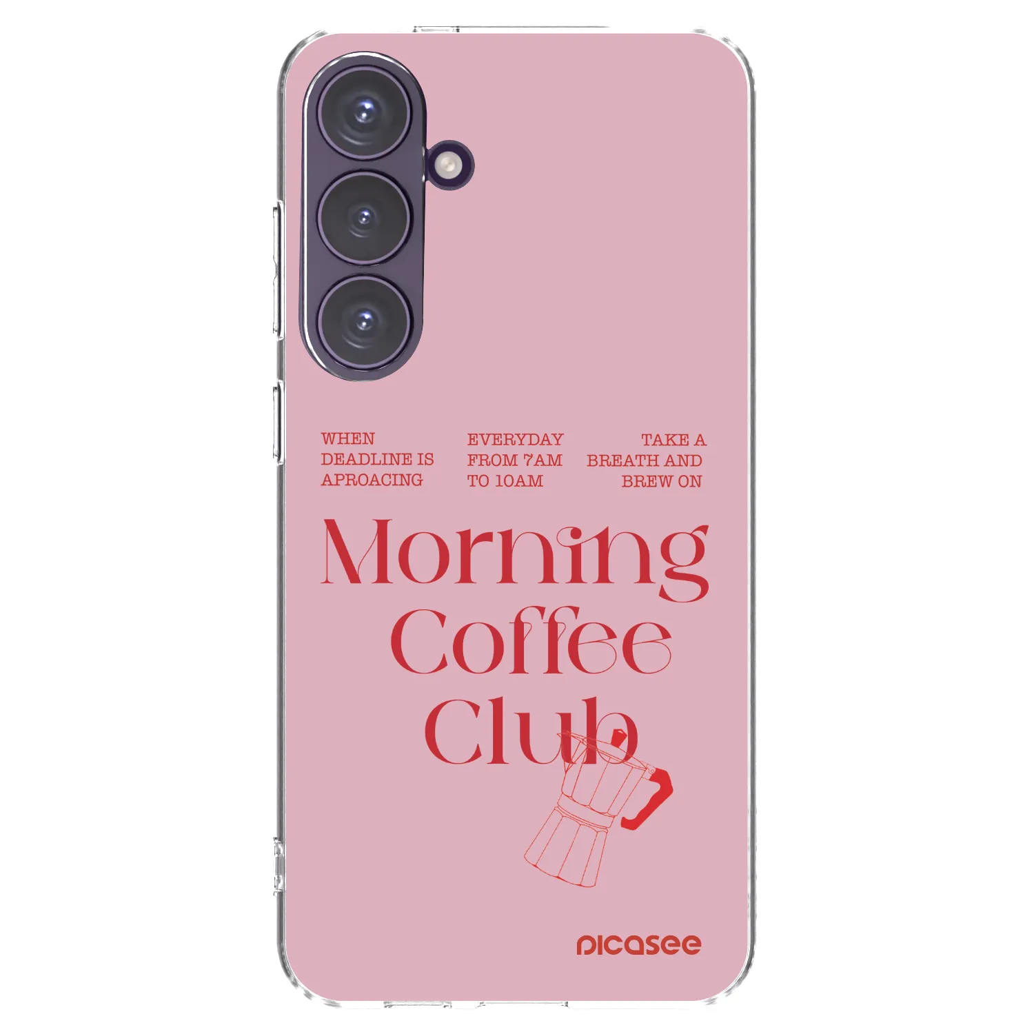 Picasee silikonska prozirna maskica za Samsung Galaxy S24+ S926B 5G - Morning